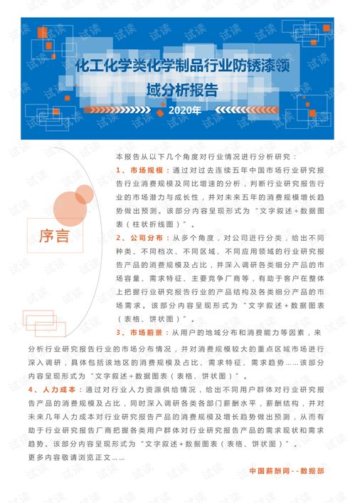 2020年化工化學化學制品行業(yè)防銹漆領(lǐng)域行業(yè)分析與市場調(diào)查報告